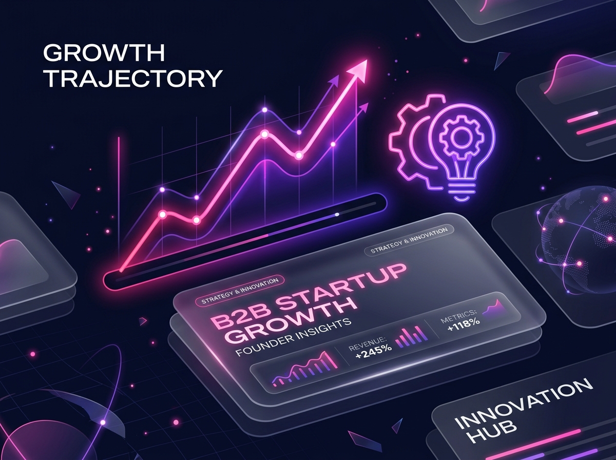 B2B Startup Founder Growth Trajectory